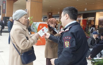 Pompierii constănţeni, misiune specială de 1 Martie